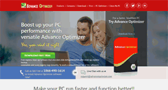 Desktop Screenshot of advanceoptimizer.com