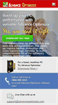Mobile Screenshot of advanceoptimizer.com